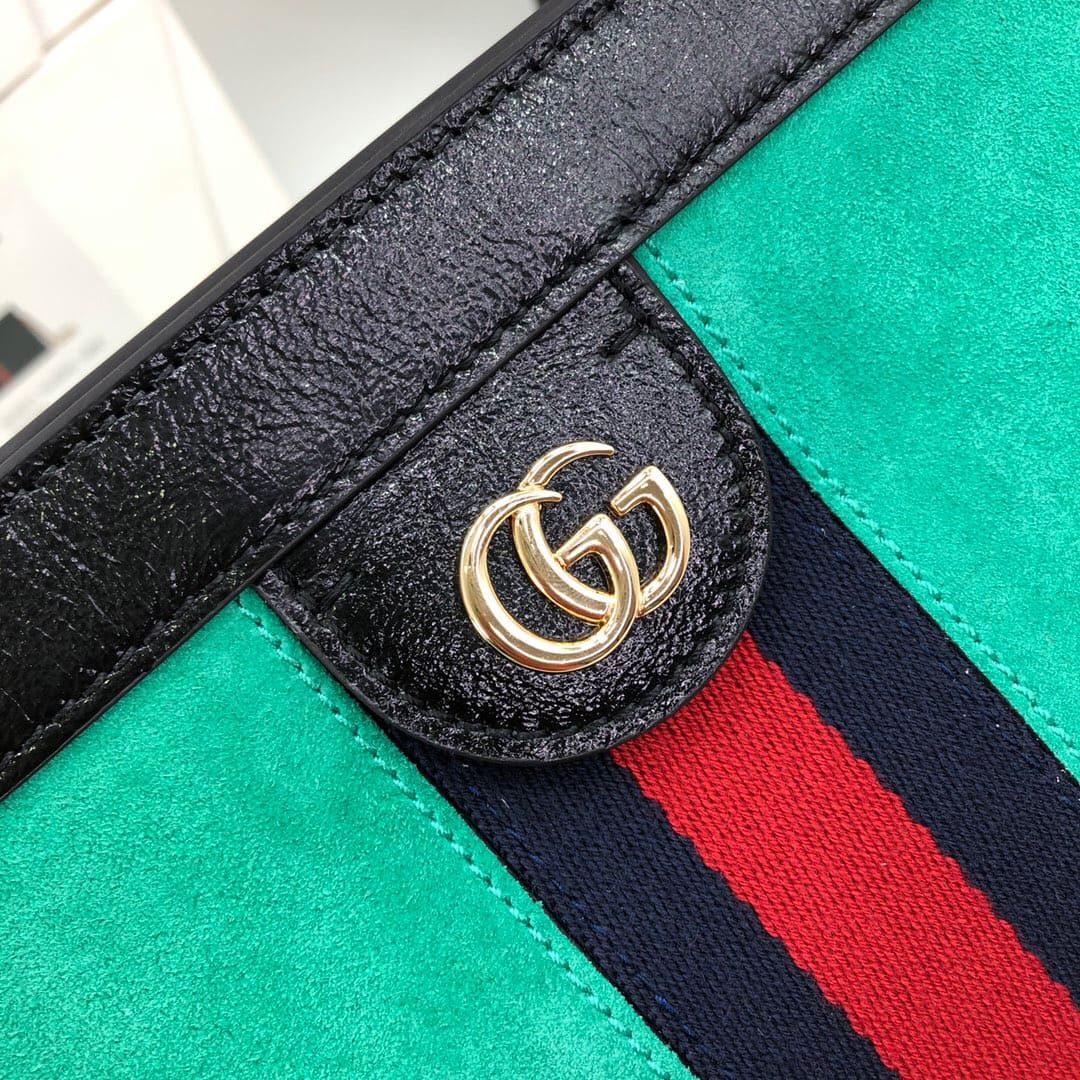 TÚI Gucci Ophidia GG small shoulder bag green Top Quality