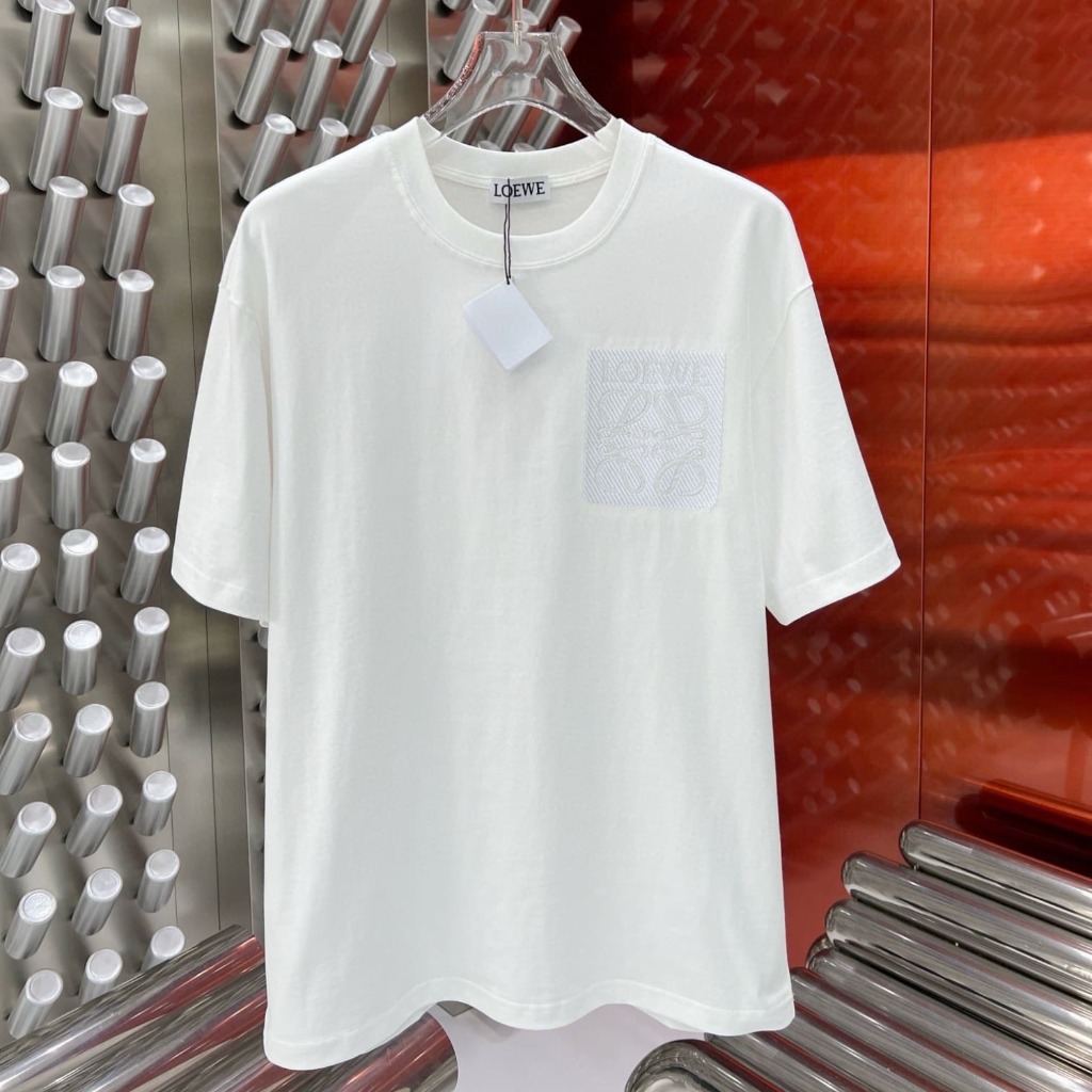 ÁO LOEWE T SHIRT MÀU TRẮNG UNISEX