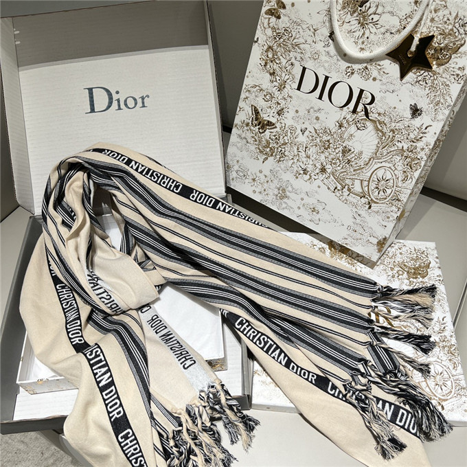 KHĂN Christian Dior Cashmere scarf