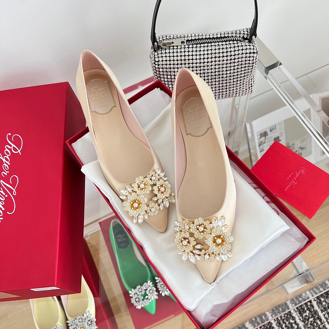 GIÀY ROGER VIVIER Bling Bling ballet flats shoes