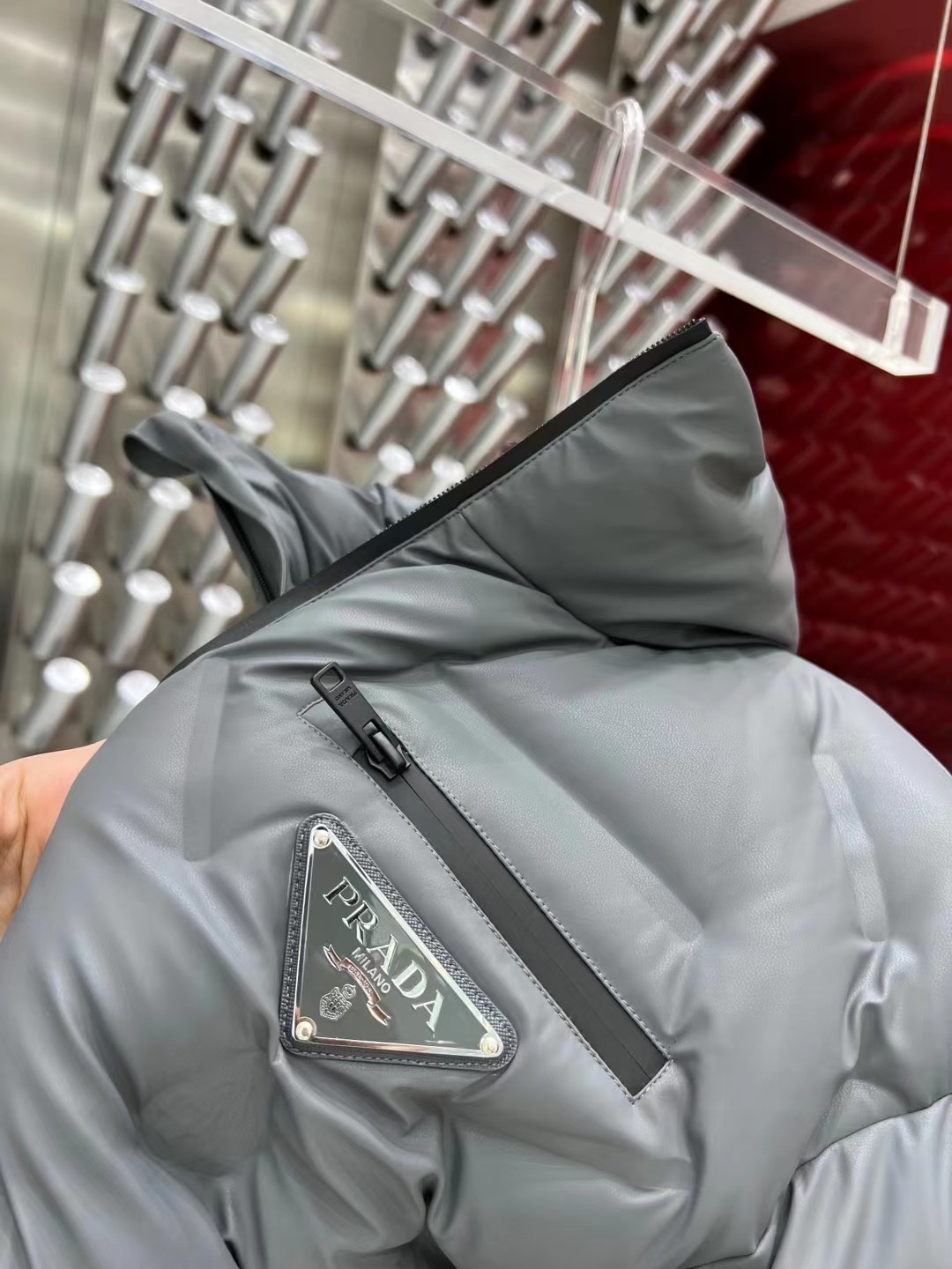 ÁO PRADA FEATHER DOWN JACKET