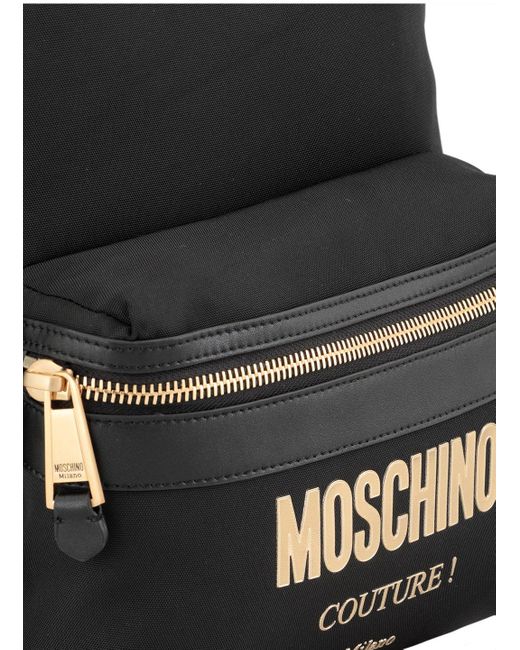 BALO Moschino leather Backpack
