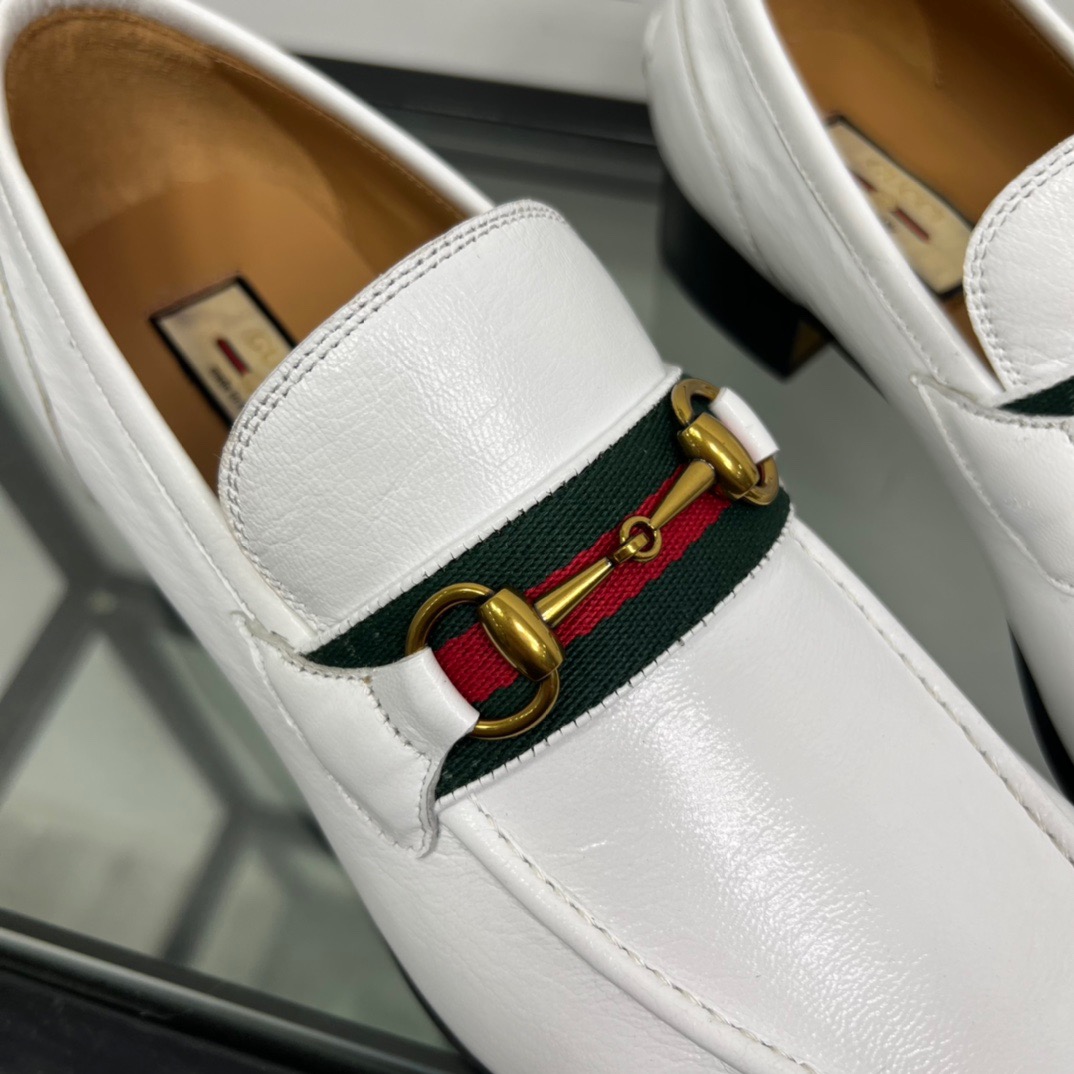 GIÀY GUCCI GG HORSEBIT LOGO LOAFER SHOES