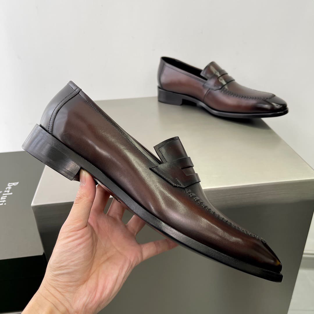 GIÀY BERLUTI LOAFER TOP QUALITY SHOES AAA