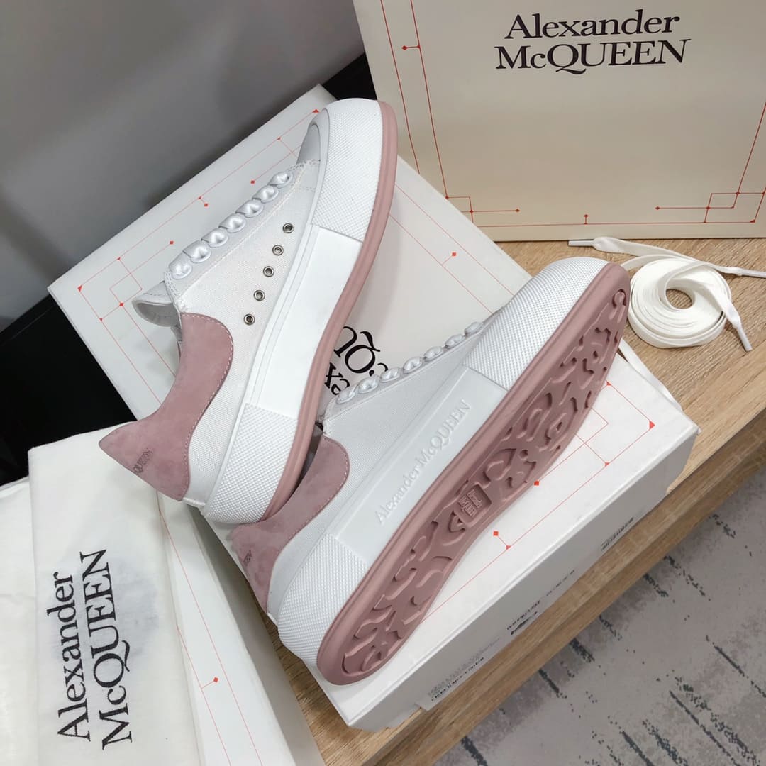 GIÀY ALEXANDER MCQUEEN SNEAKERS SHOES AAA UNISEX NAM VÀ NỮ DA BÊ HẢO HẠNG