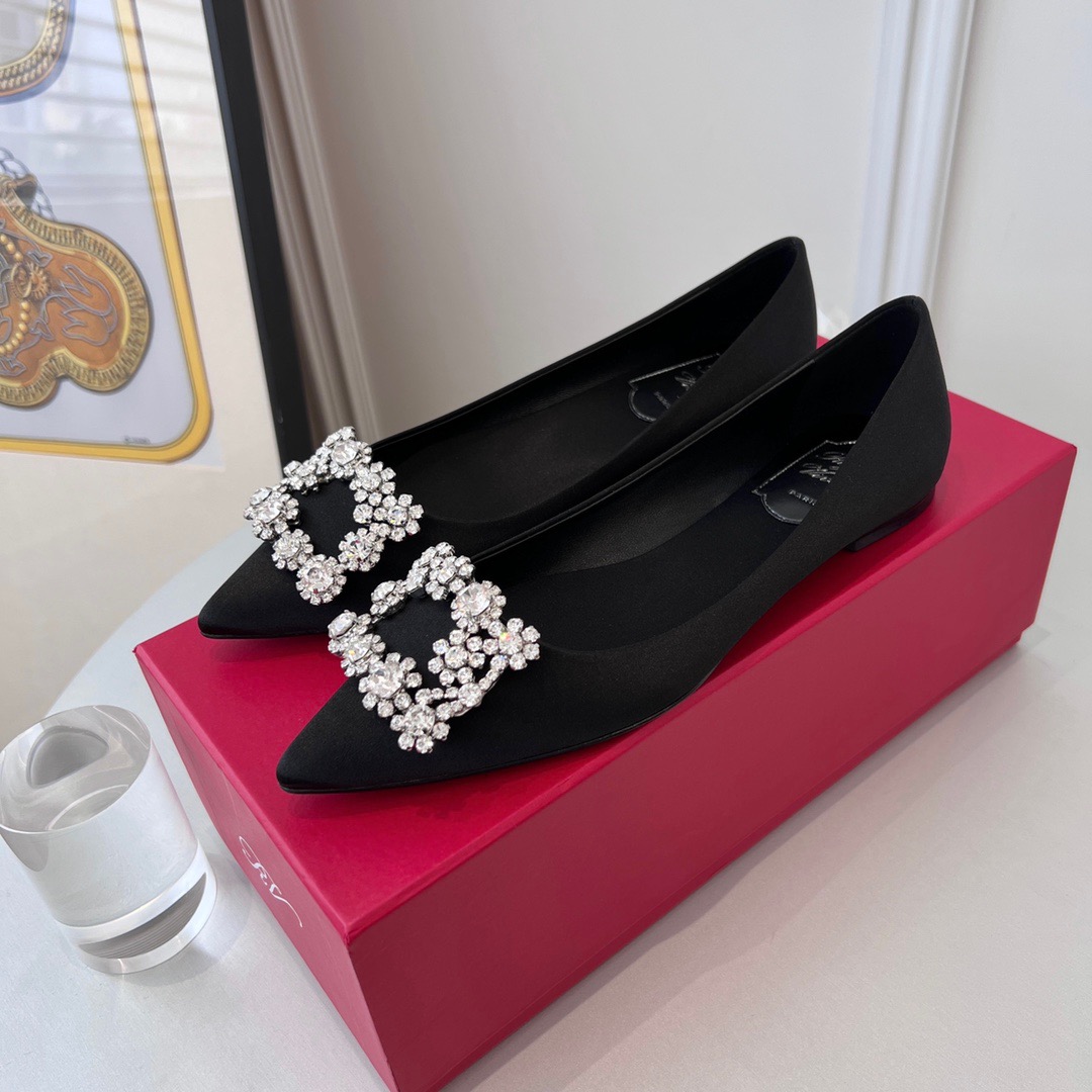 GIÀY ROGER VIVIER Bling Bling ballet flats shoes