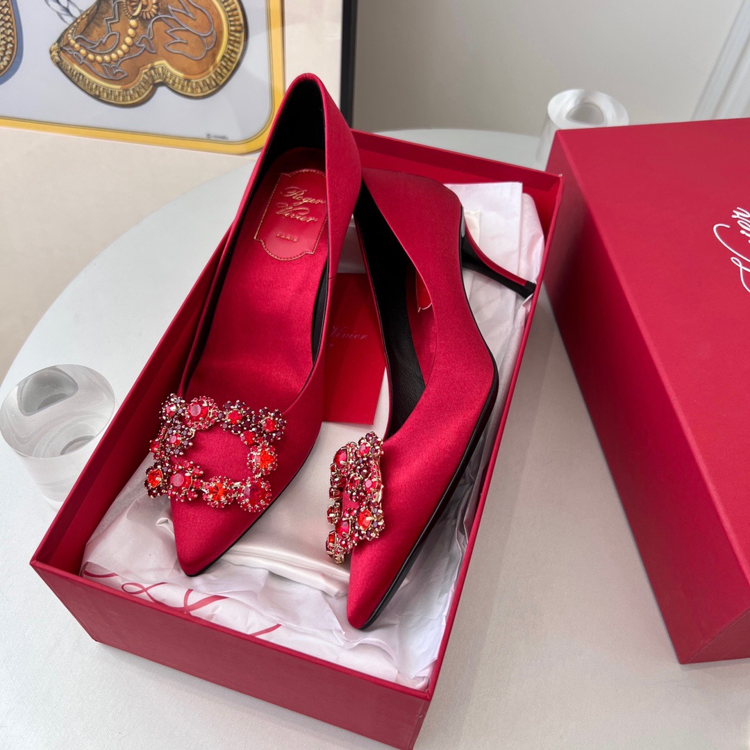 GIÀY ROGER VIVIER Bling Bling heel shoes 5cm