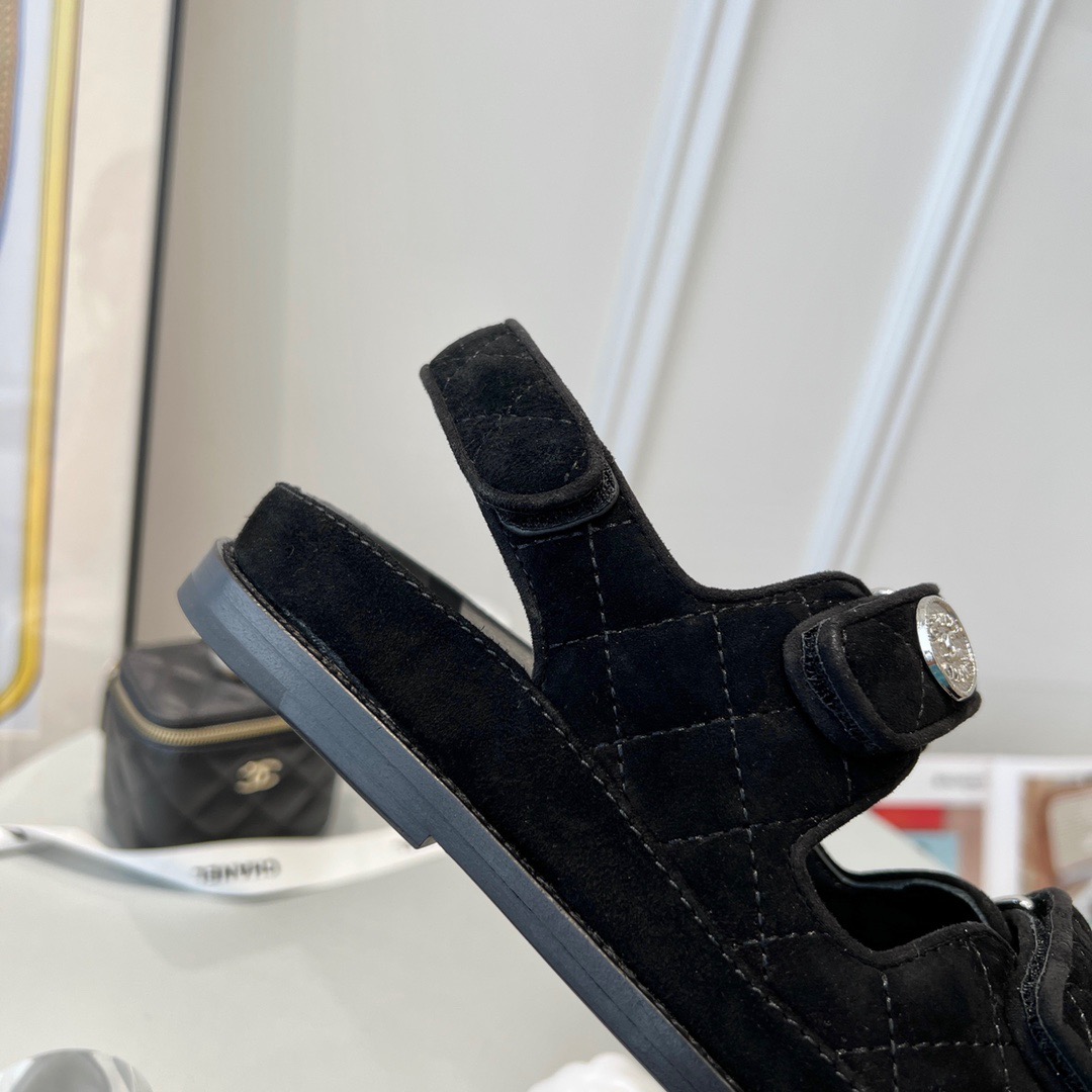 GIÀY CHANEL CC LOGO SANDALS