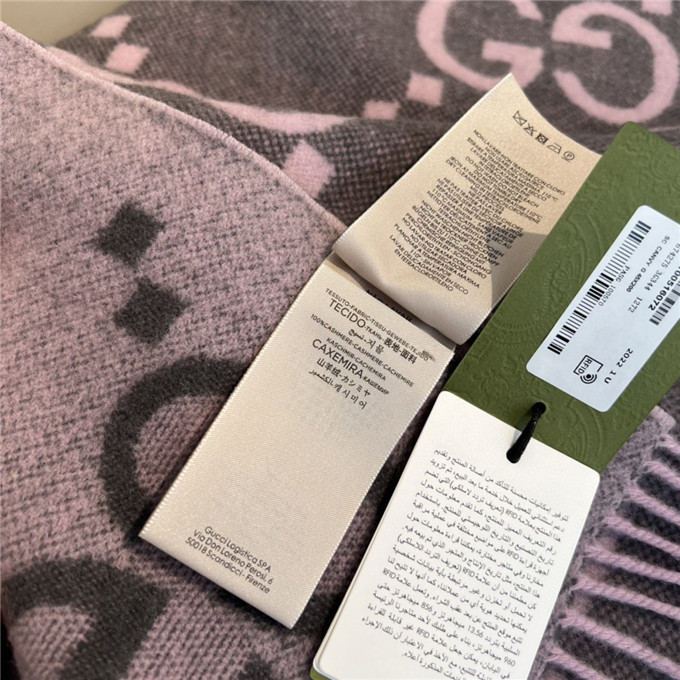 KHĂN Gucci GG Cashmere scarf