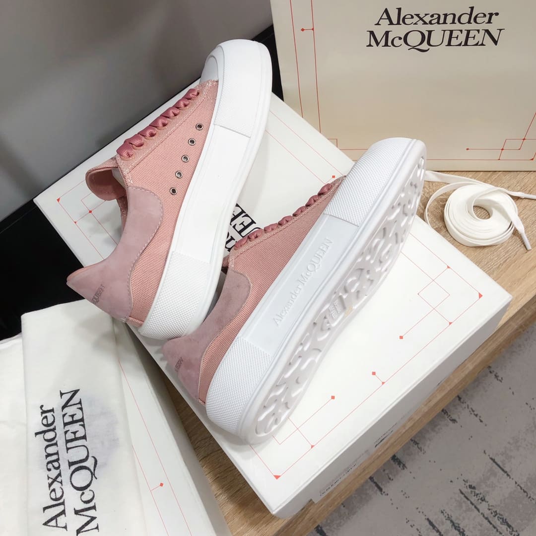 GIÀY ALEXANDER MCQUEEN SNEAKERS SHOES AAA UNISEX NAM VÀ NỮ DA BÊ HẢO HẠNG