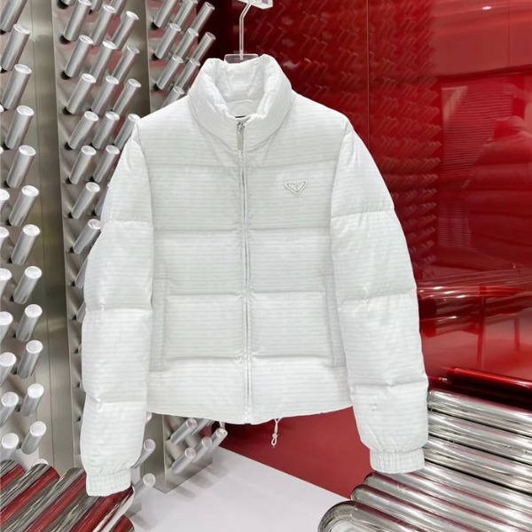 ÁO PRADA TRIANGLE LOGO DOWN JACKET