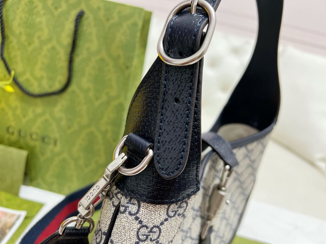 TÚI Gucci Jackie 1961 shoulder bag blue Top Quality
