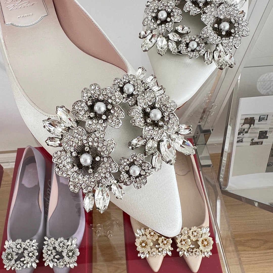 GIÀY ROGER VIVIER Bling Bling ballet flats shoes