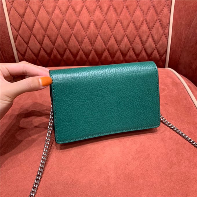 TÚI Gucci Dionysus super mini leather bag green Top Quality