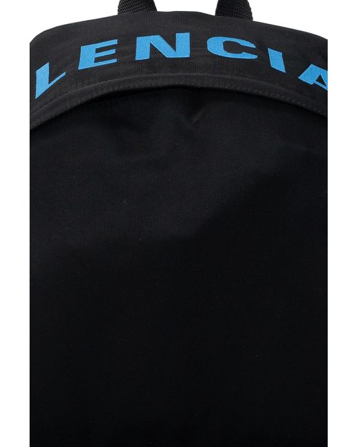 BALO BALENCIAGA Black Gradient Logo Backpack