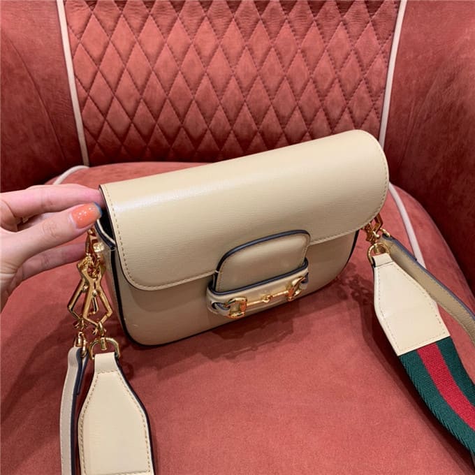 TÚI Gucci Horsebit 1955 bag cream Top Quality