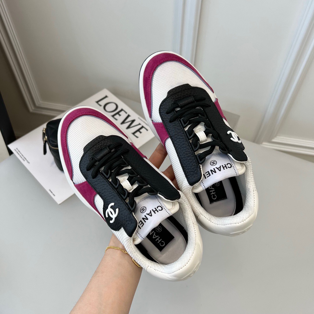 GIÀY CHANEL CC LOGO SNEAKER SHOES