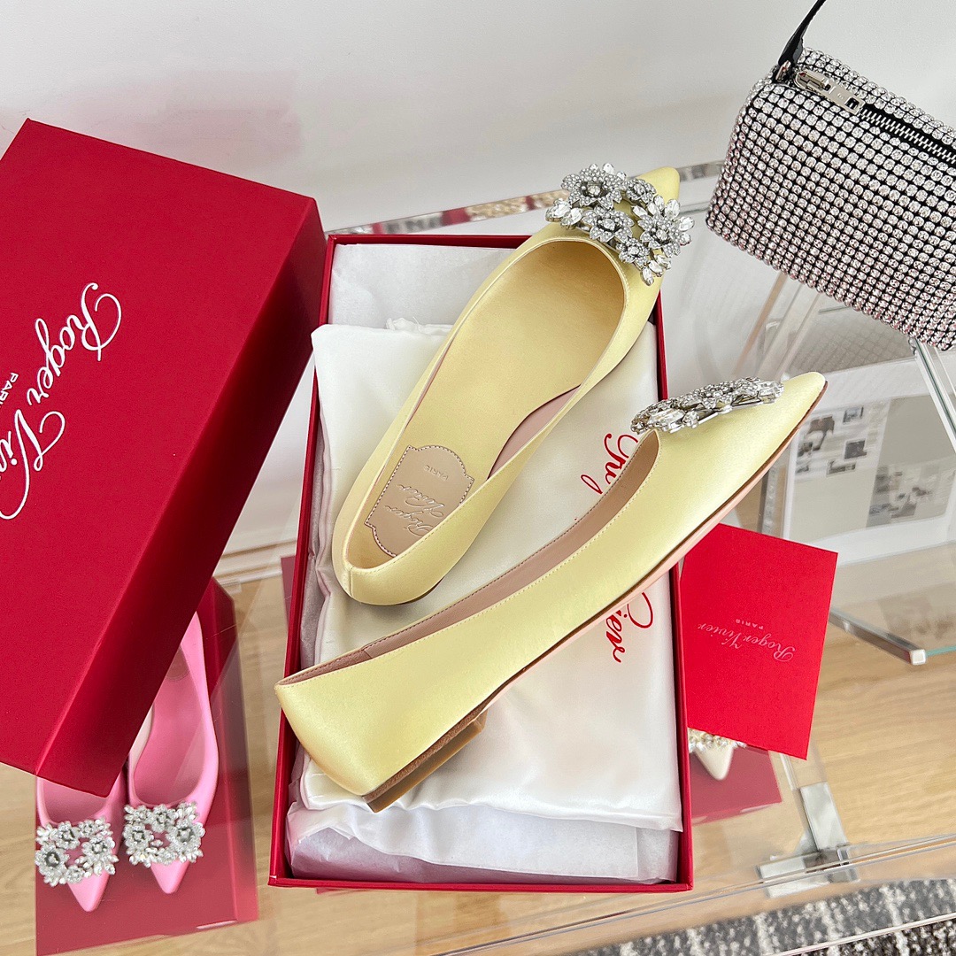 GIÀY ROGER VIVIER Bling Bling ballet flats shoes