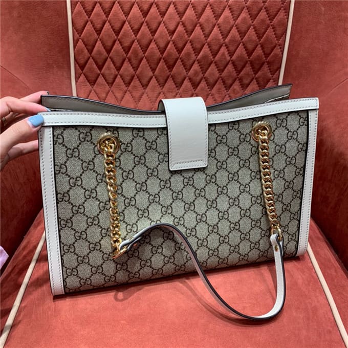 TÚI Gucci Padlock gg medium shoulder bag white Top Quality
