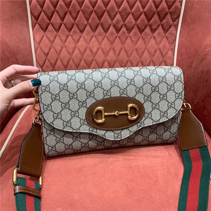 TÚI Gucci Horsebit 1955 small bag brown Top Quality