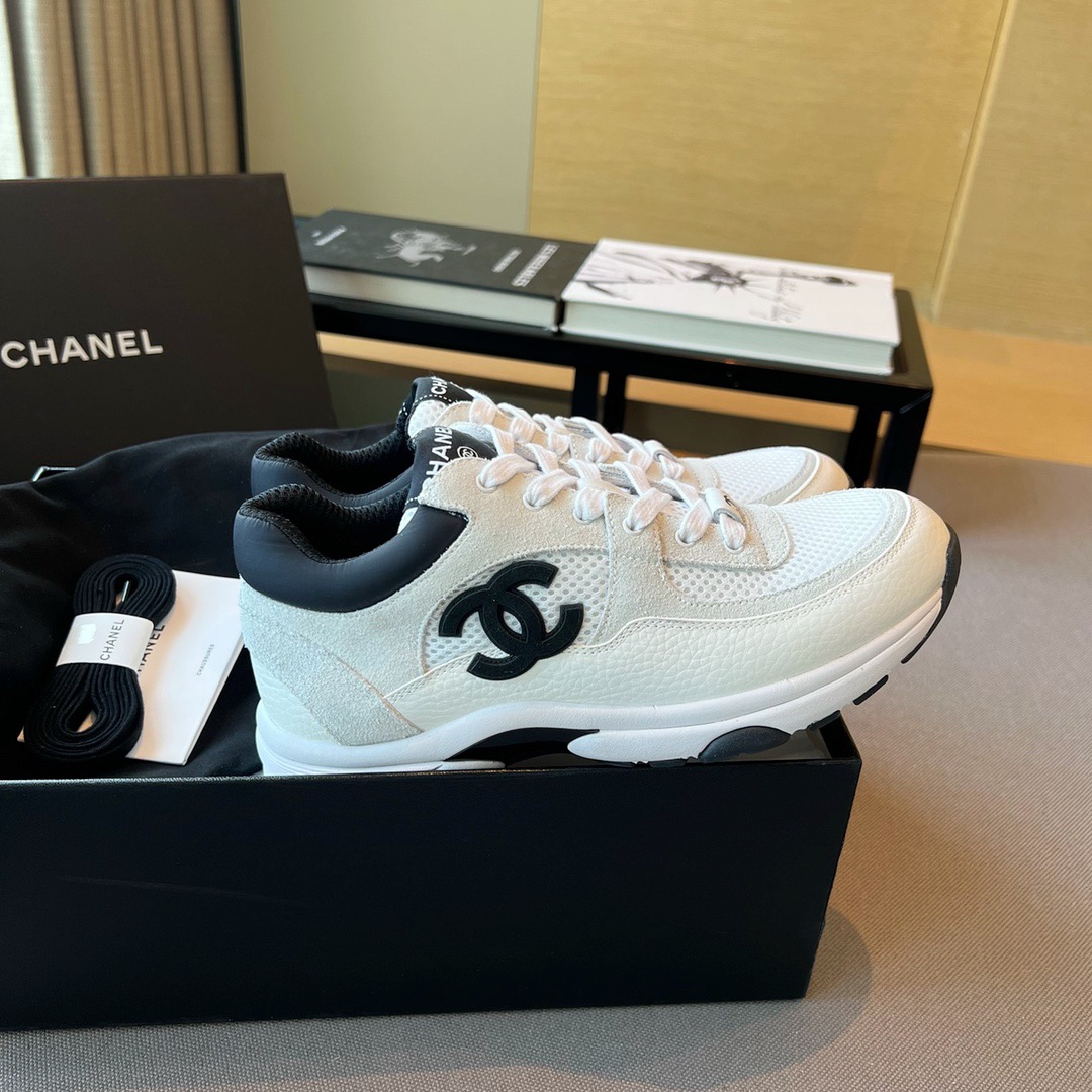 GIÀY CHANEL CC LOGO SNEAKERS