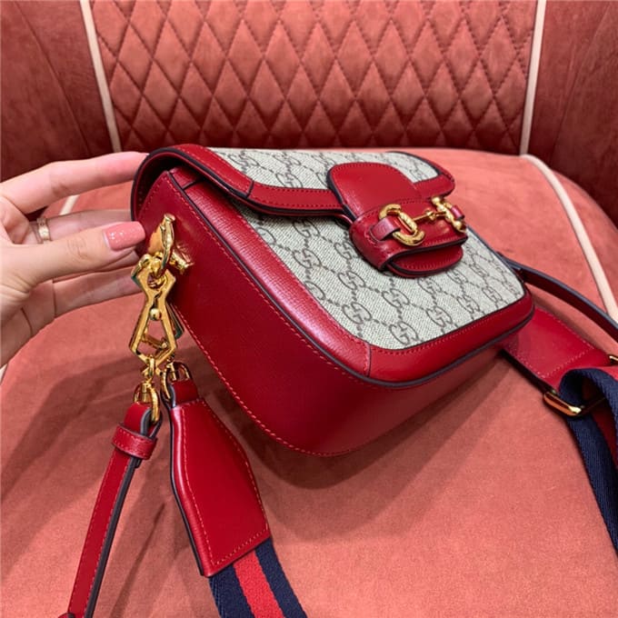 TÚI Gucci Horsebit 1955 bag red Top Quality