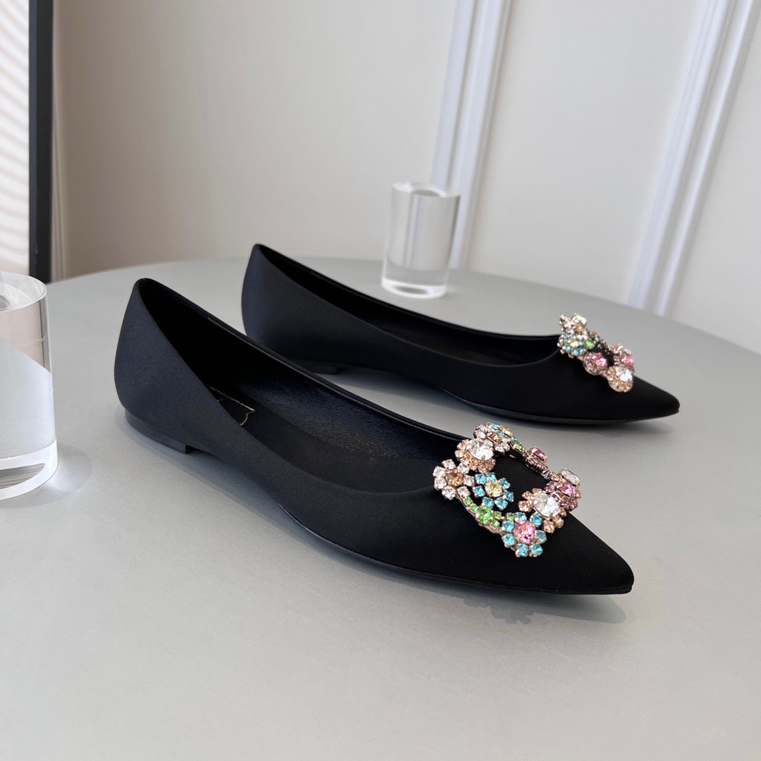 GIÀY ROGER VIVIER Bling Bling ballet flats shoes