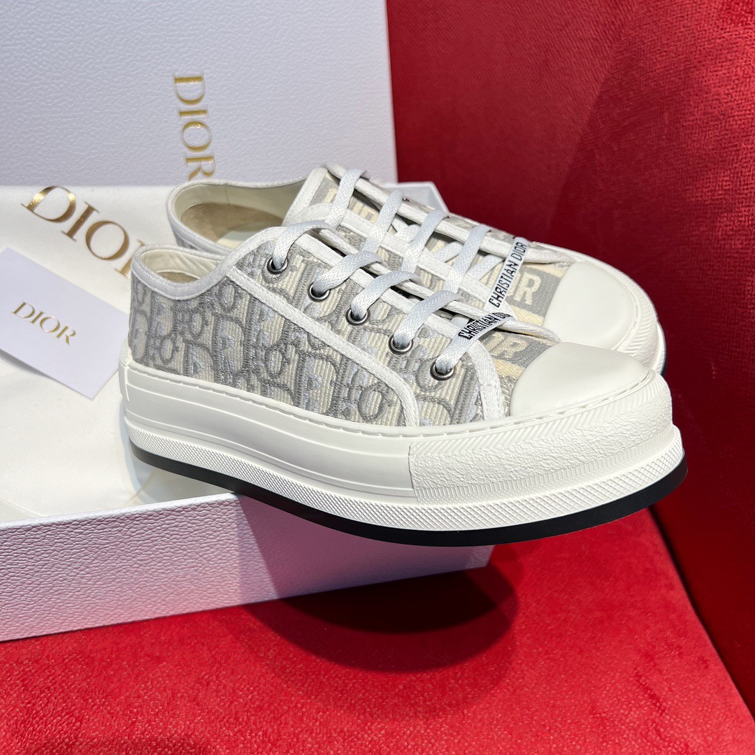 GIÀY Christian Dior Walk'N 23 Oblique White