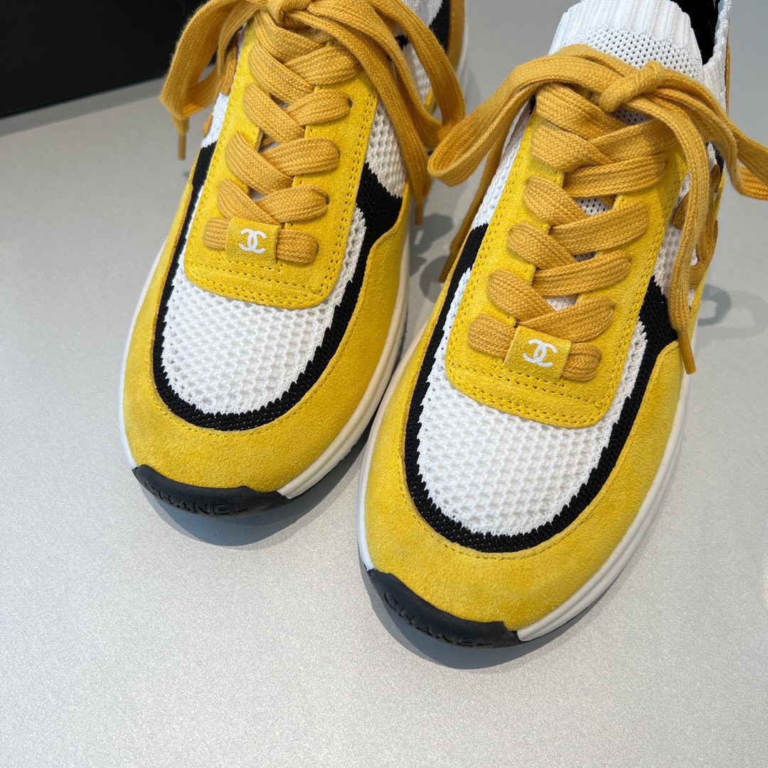 GIÀY CHANEL CC LOGO SNEAKERS shoes