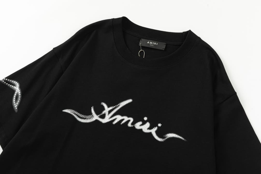 ÁO AMIRI T SHIRT MÀU ĐEN UNISEX