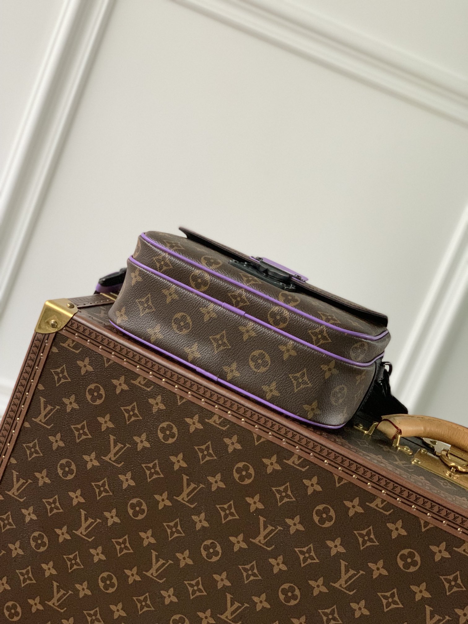 TÚI LOUIS VUITTON Monogram Macassar Virgil Abloh Messenger Bag