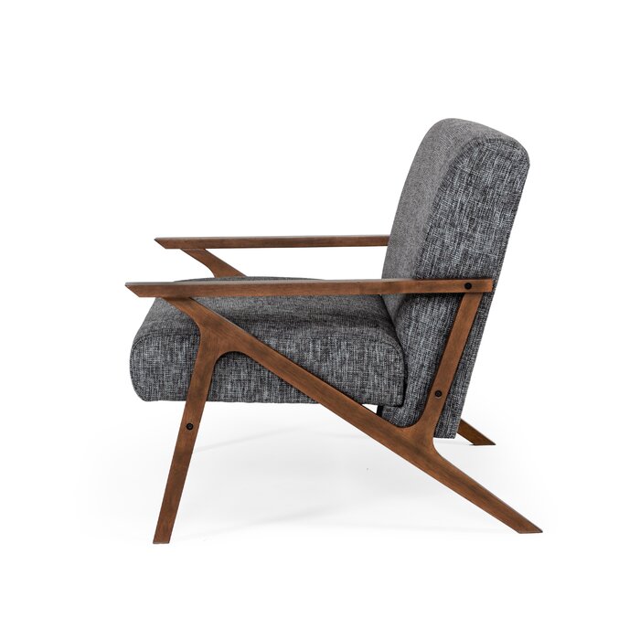 SOFA NỈ CHÂN GỖ TỰ NHIÊN Z SHAPE