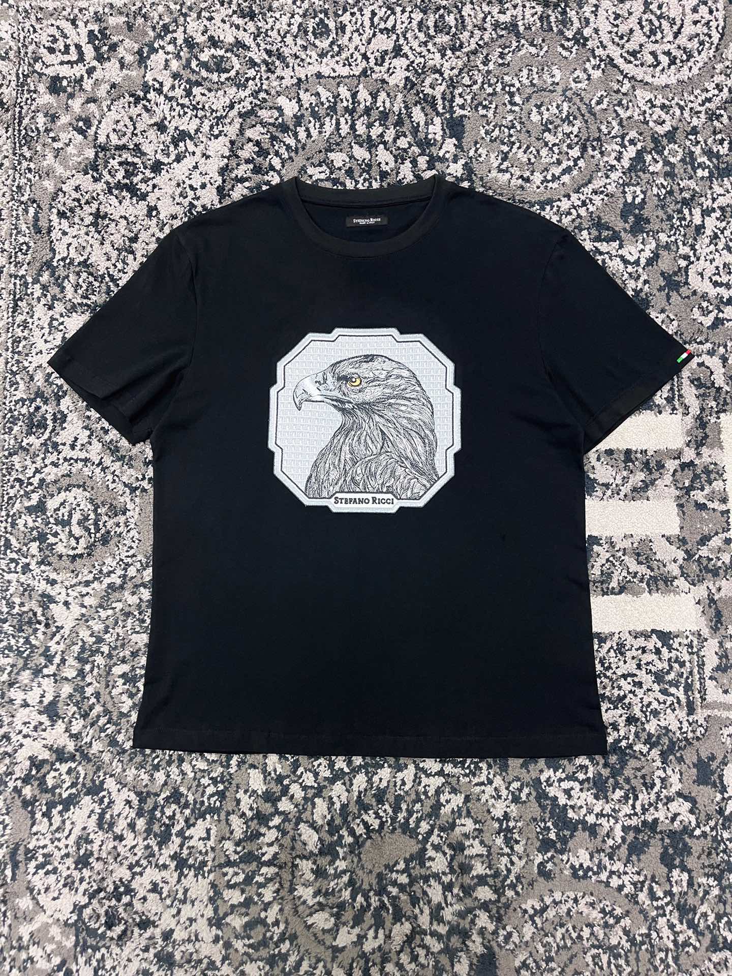 ÁO STEFANO RICCI EAGLE Logo T-Shirt