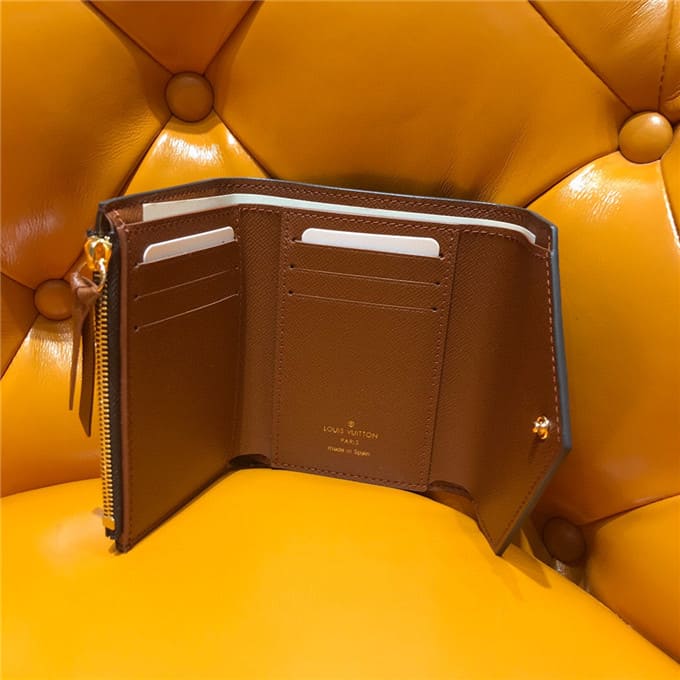 VÍ LOUIS VUITTON Victorine Leather wallet