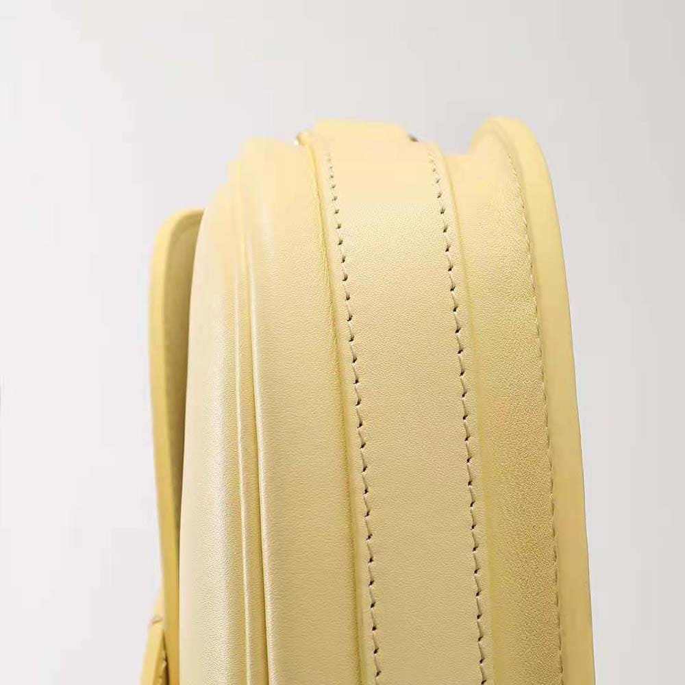 TÚI Dior Women Bobby East-West Bag Pale Yellow Box Calfskin Top Quality