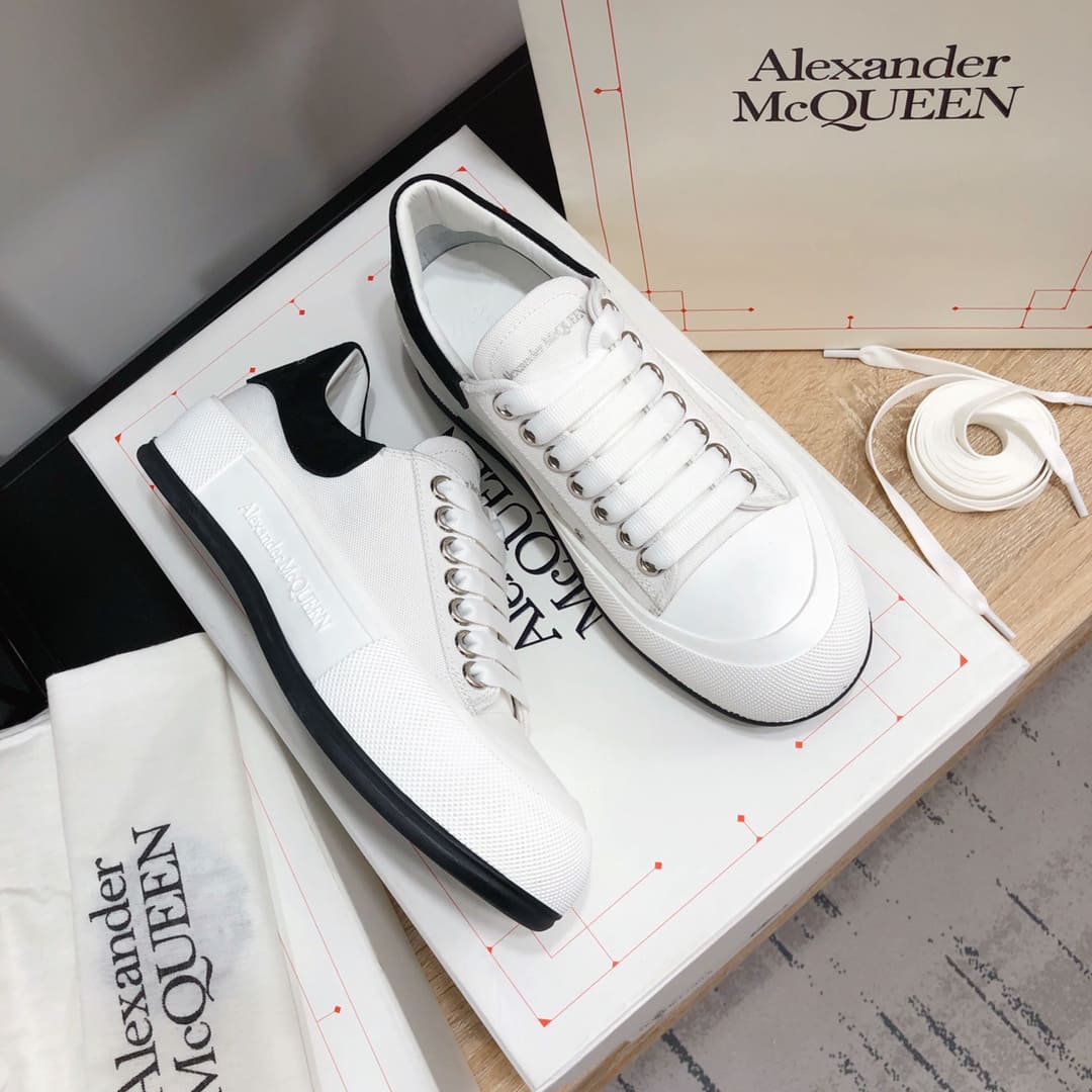 GIÀY ALEXANDER MCQUEEN SNEAKERS SHOES AAA UNISEX NAM VÀ NỮ DA BÊ HẢO HẠNG