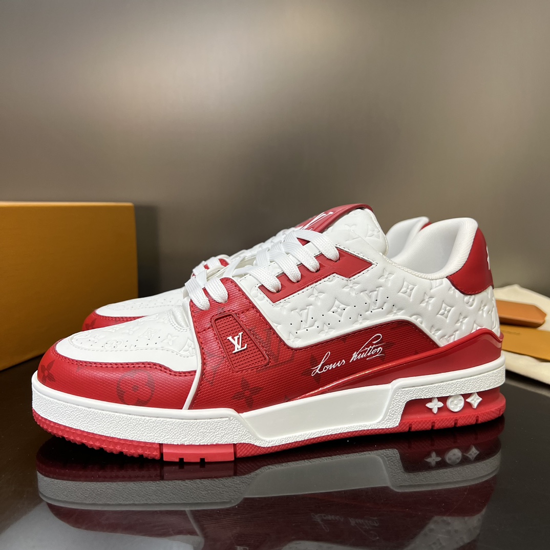 GIÀY LOUIS VUITTON TRAINER MONOGRAM SNEAKERS SHOES AAA