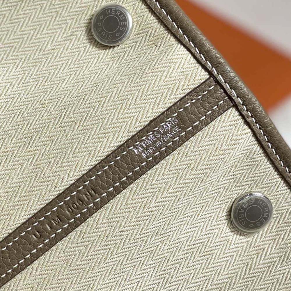 Túi Hermes Unisex Garden Party 36 Voyage Bag-Gray