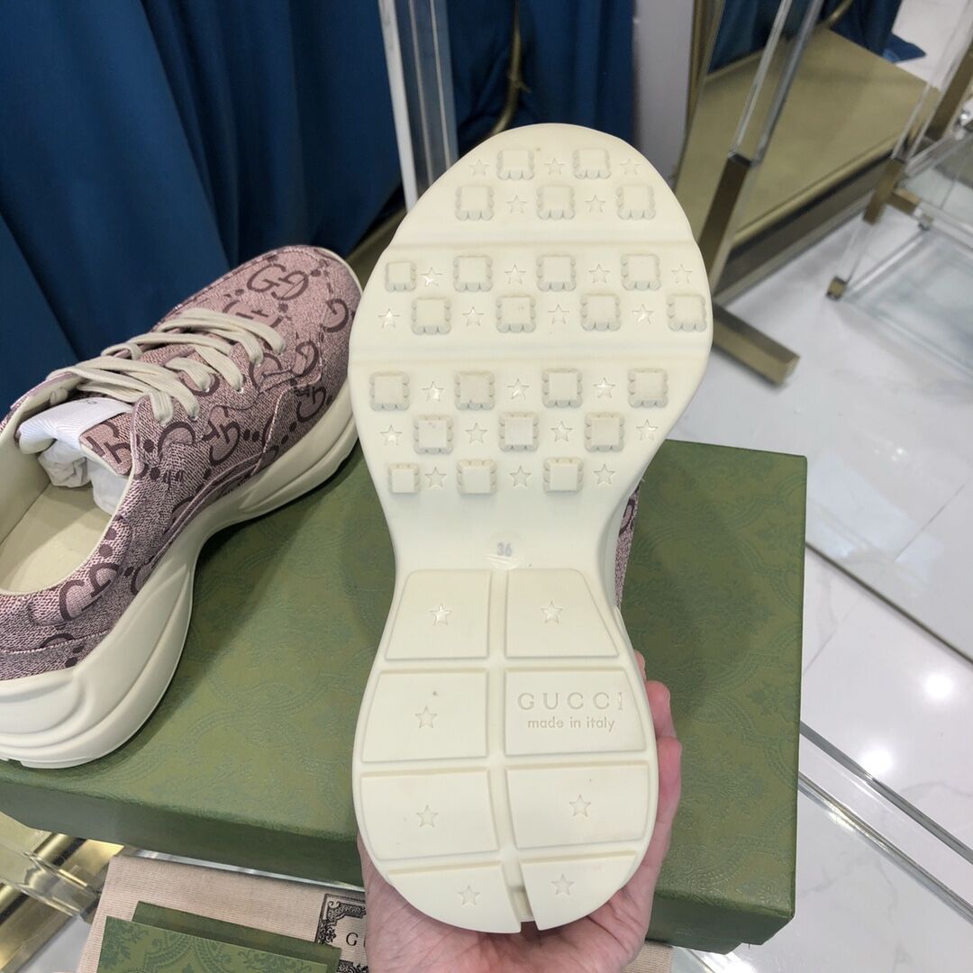 GIÀY GUCCI RHYTON GG ITALIA SNEAKERS SHOES UNISEX