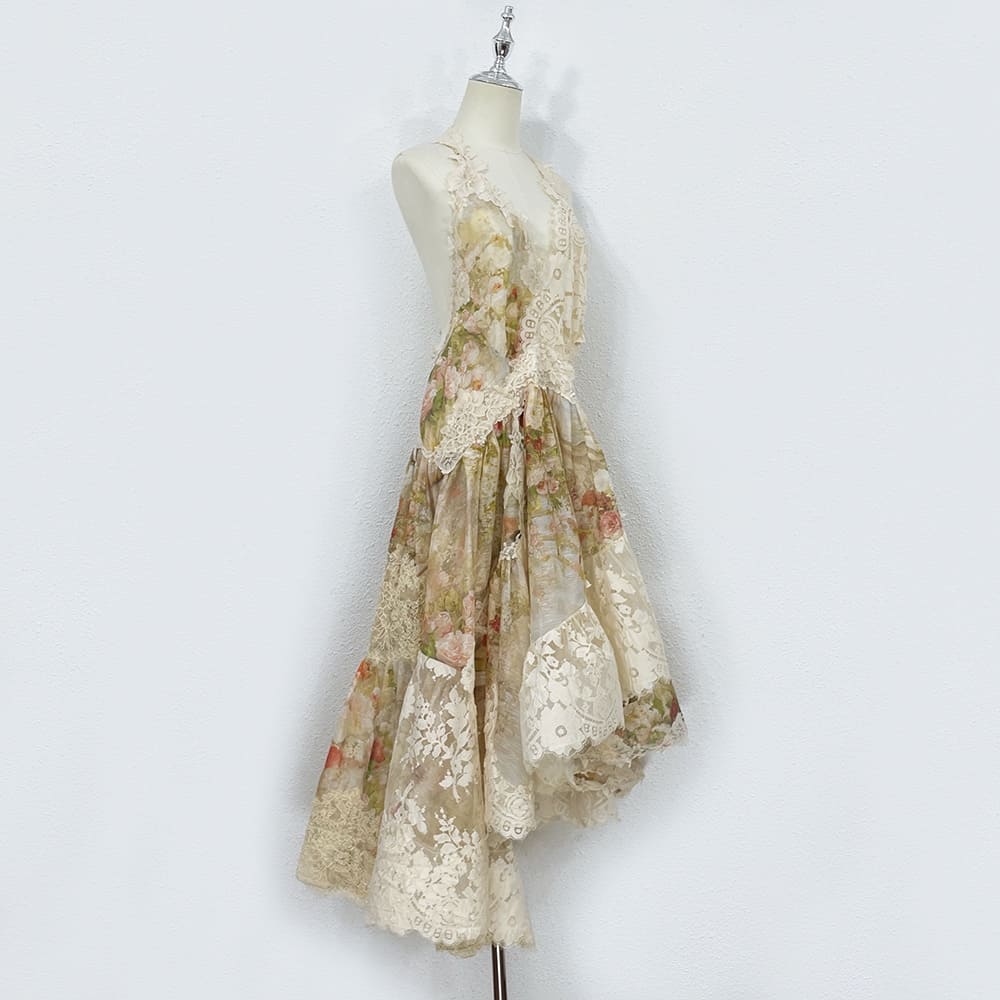 VÁY ZIMMERMANN Flower Vintage Dress High Classy