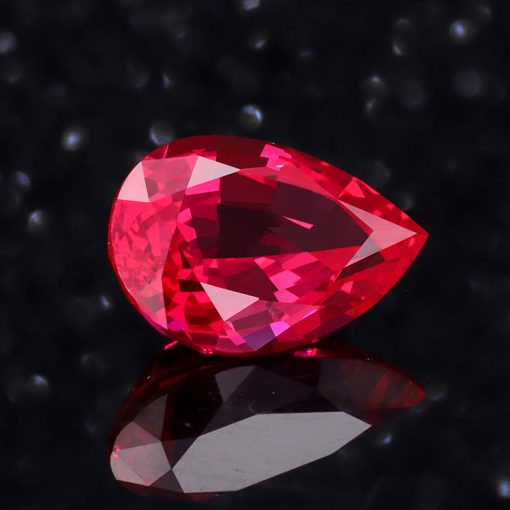 SYNTHENTIC GEMSTONE RED RUBY