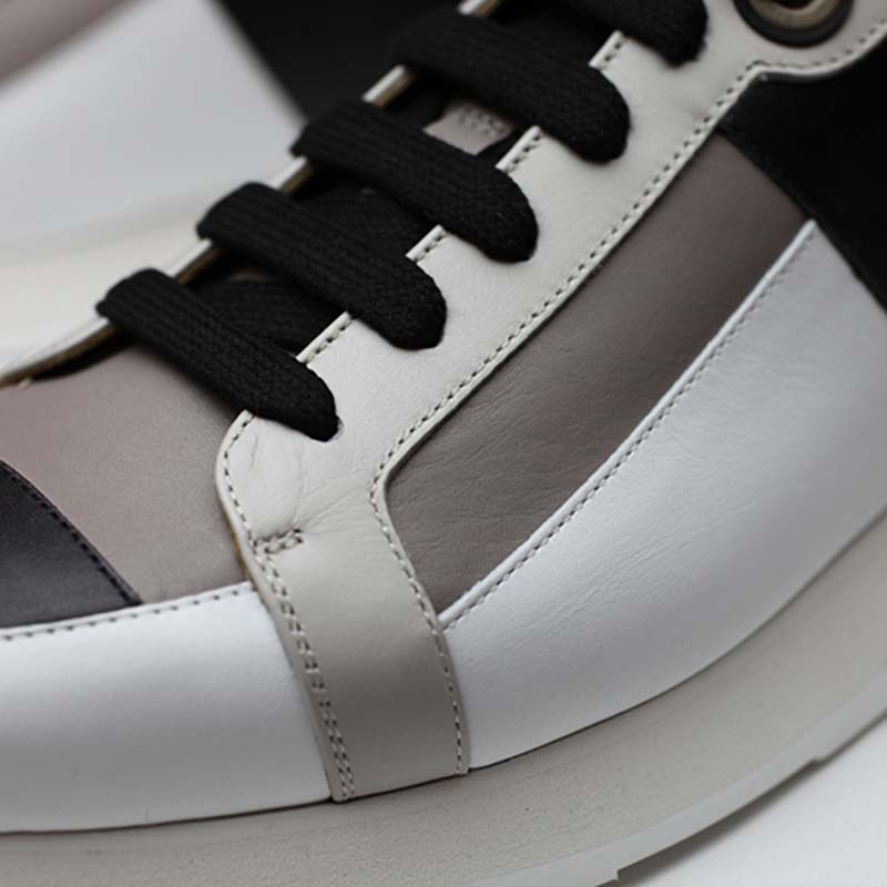 GIÀY HERMES Rebus Sneaker Shoes White