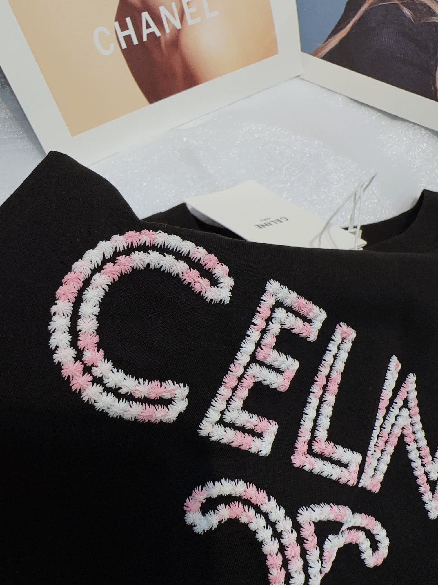 ÁO CELINE PARIS LOGO T SHIRT
