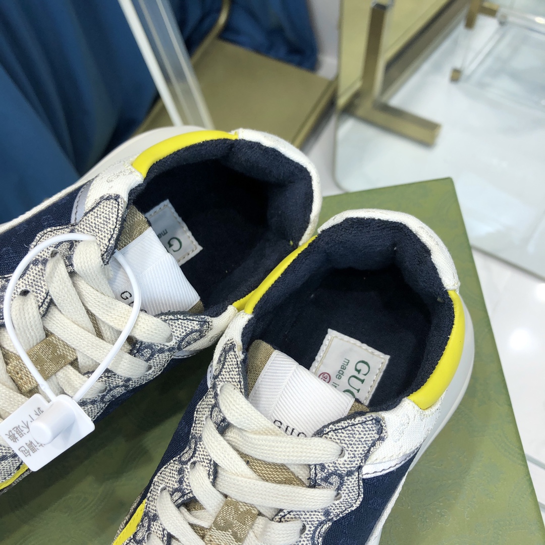 GIÀY GUCCI RHYTON GG ITALIA SNEAKERS SHOES UNISEX