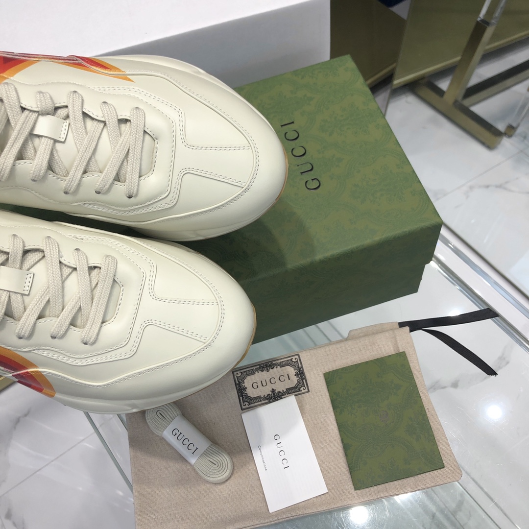 GIÀY GUCCI RHYTON GG ITALIA SNEAKERS SHOES UNISEX