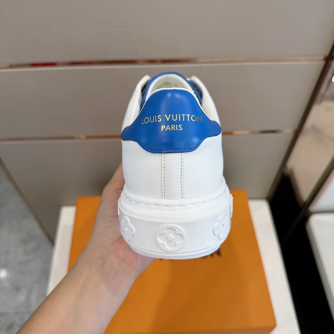 GIÀY LOUIS VUITTON TIME OUT MONOGRAM SNEAKERS SHOES AAA