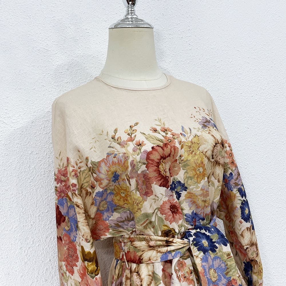 VÁY ZIMMERMANN Flower Vintage Dress High Classy