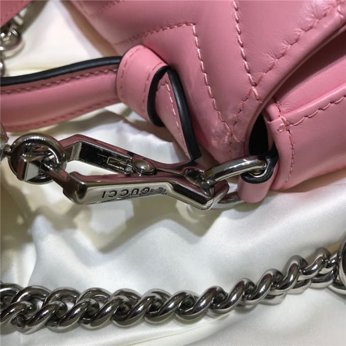 TÚI Gucci GG marmont mini top handle bag pink Top Quality