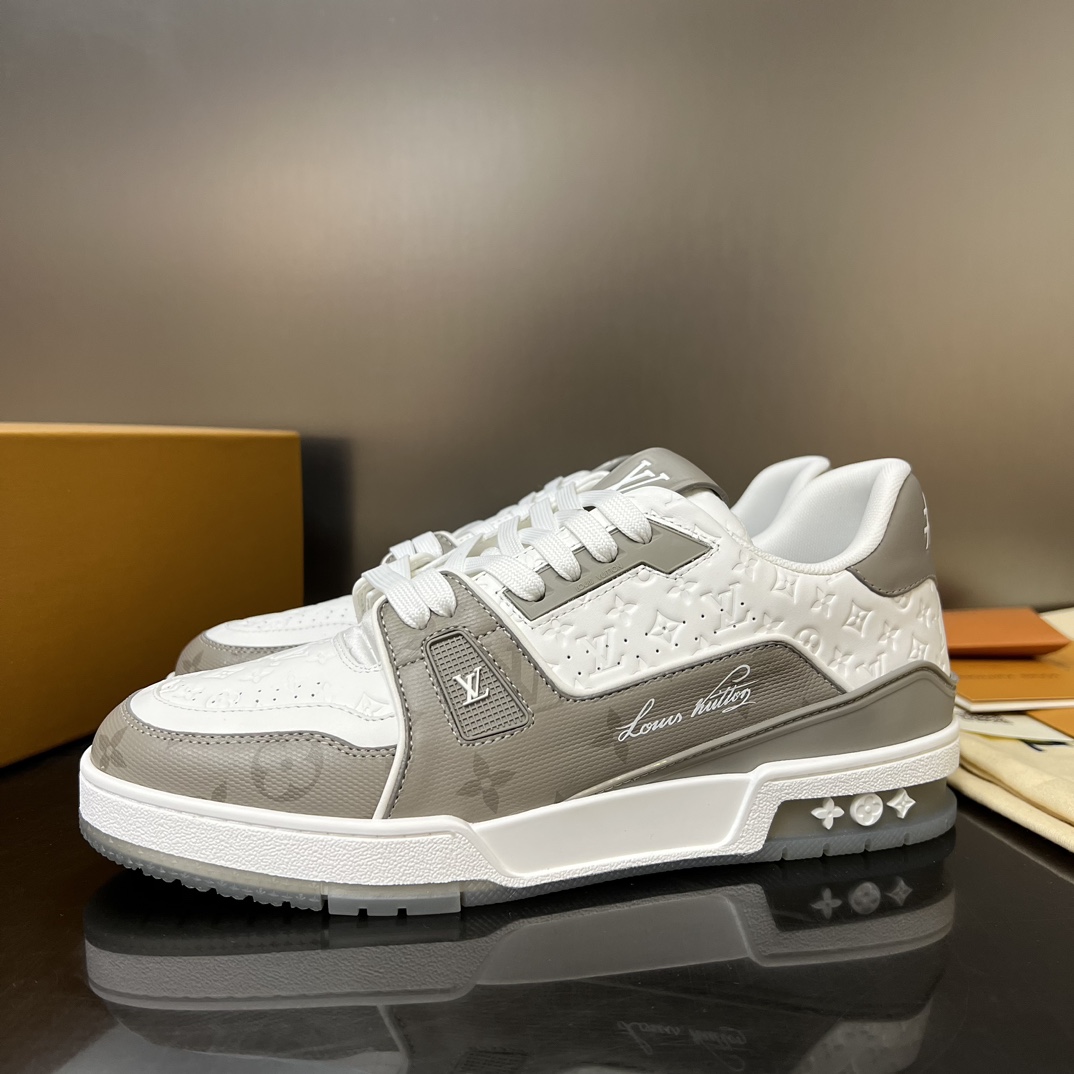 GIÀY LOUIS VUITTON TRAINER MONOGRAM SNEAKERS SHOES AAA