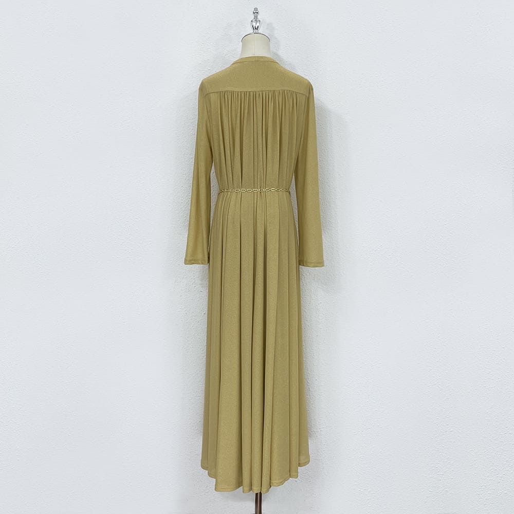VÁY ZIMMERMANN Gold Glitter Vintage Dress High Classy